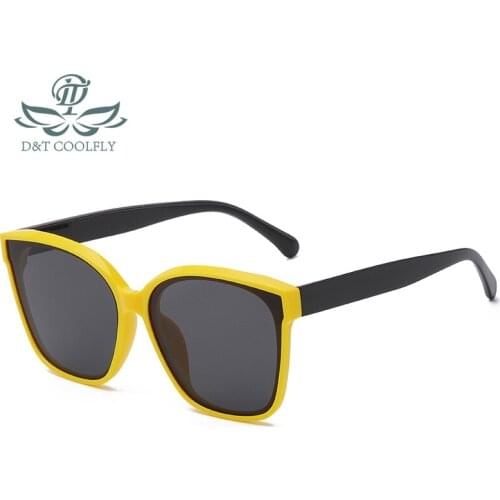 2021 New Fashion Cat Eye Sunglasses Women Men Oval Vintage Style PC Lens Frame Brand Designer Travel Casual Trend Sun Glasses