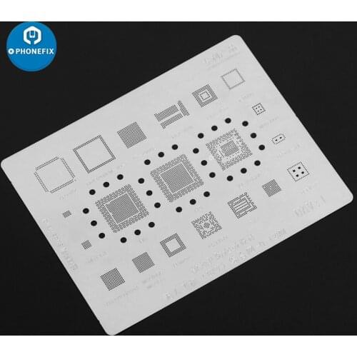 UAV Motherboard BGA Reballing Stencil For DJI Spark/Mavic/Phantom/Inspire Series Drone Motherboard Repair Tools Reballing CPU