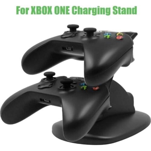 Gamepad Charger for Xbox One and Xbox One S Controller Dual Controller Fast Charging Dock Charge Stand USB Charger Station 2021