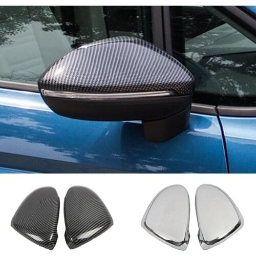 For VW Volkswagen Golf7 Golf 7 2014 2015 2016 2017 Car ABS Chrome Back Rear View Rearview Side Mirror Stick Trim Panel Lamp Part