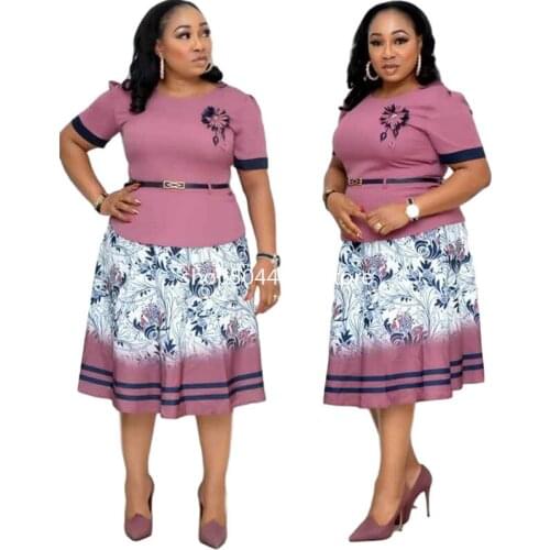 Women Printed African Dresses Long Sleeves Africa Mom Dress Dashiki 5XL 6XL Plus Size Female Fashion Lovely Date Sweet Vestidos