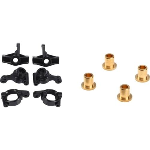 2 Set RC Car Part: 1 Set Front Wheel Seat 1252 Rear Wheel Seat 1253 C-Shaped Seat &1 Set Chassis 6X5.2 Flange Bushing