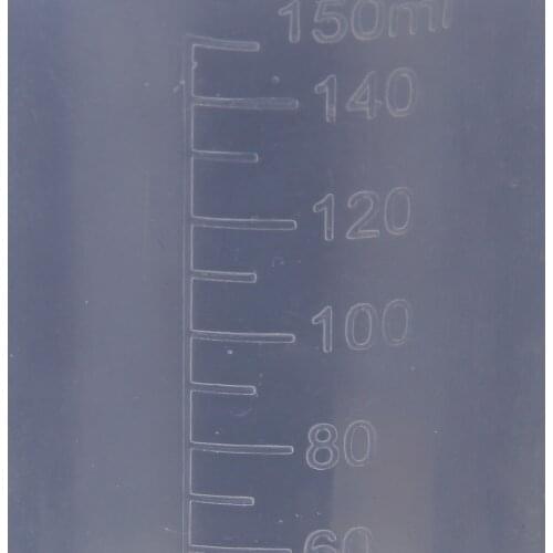 4x 100/150/250/500 Ml Lab Gradated Beaker Pitcher Liquid Measuring Cup Tool