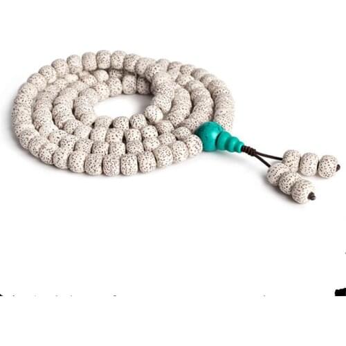 BRO975 Natural Fine 108 Star Moon Lotus Bodhi Seeds Yoga Meditation Mala 8mm 9mm 10mm