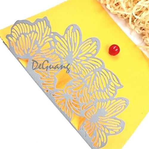 Deguang tool series metal cutting die technology DIY scrapbook cover 3D embossing handmade creative flower decoration 2020 NEW