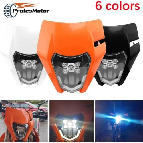 Motorcycle New LED Headlight Headlamp Head Lamp Light For KTM EXC EXCF XC XCF XCW XCFW SX SXF 125 150 250 300 350 450 530