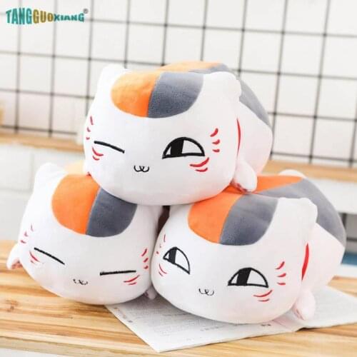 Cute Cat Plush Toys Pillow Lovely Soft Stuffed Animal Doll Backrest Sofa Cushion Baby Sleep Partner Kids Girl Gift 30/60cm