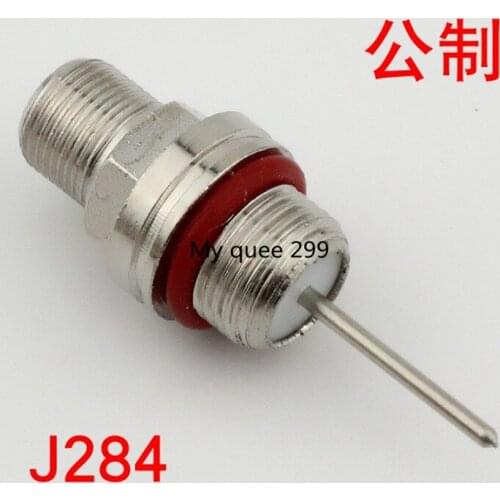 Cable TV anti-rain branch connector cable connector pin transfer F seat small F seat J284 public F head