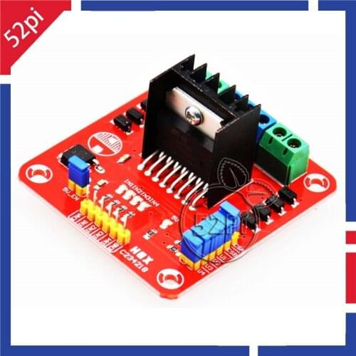 Hot! L298N Dual Bridge Driver IC DC DIY Motor Driver Module Board