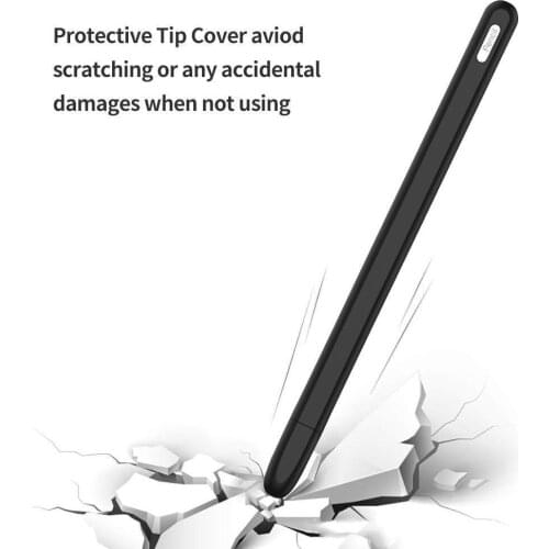 Soft Silicone Cases For Pencil 2Nd Generation Cover 2 For Ipad Holder Pencil Stylus For Ipad Pen Cap Pouch Tip E3W0