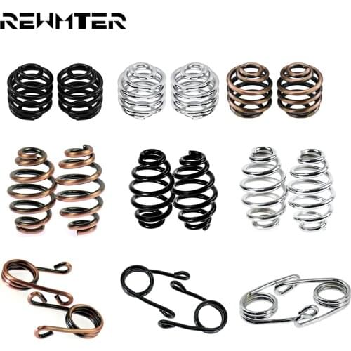 Motorcycle Solo Seat Mount Kit Seat Springs Bronze/Black/Chrome For Harley Bobber Chopper Custom Sportster For Honda For Yamaha