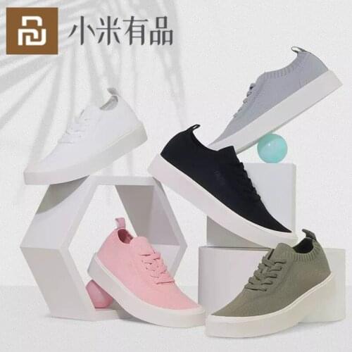 Orginal Youpin Freetie All-match Fly Woven Casual Shoes Breathable Upper Non-stuffy Wear-Resistant Non-slip Multi-color Optional