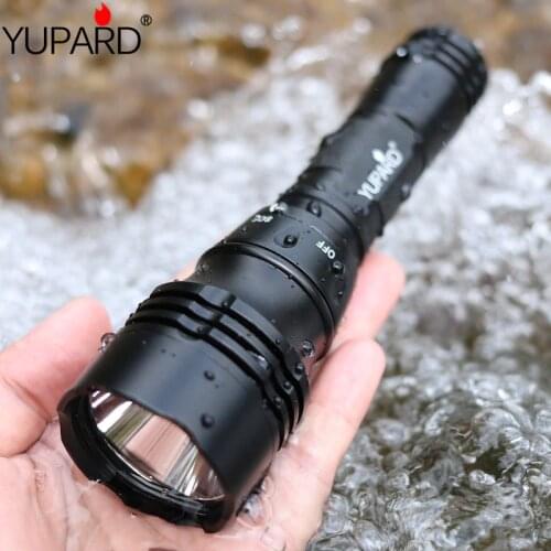 YUPARD Underwater Diving diver waterproof T6 LED Flashlight Torch Light Lamp For 1x18650 rechargeable battery camping fishing