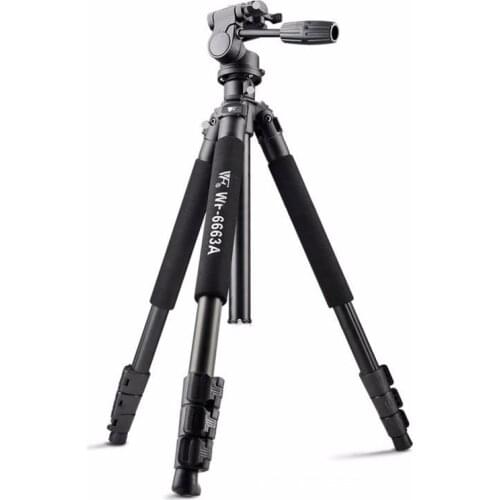 Weifeng WF-6663A Tripods Three Magnesium Alloy Tripod Travel Professional Portable Monopod Tripod For Camera