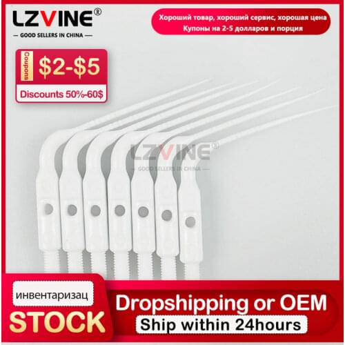 Dental ultrasonic scaler tips for root canal irrigation / Endodontic treatment ultrasound tips plastic endo tips for air scaler