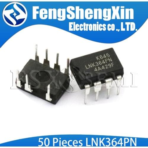 50pcs/lot LNK364PN DIP7 LNK364P DIP LNK364 364PN DIP-7 power supply voltage regulator Induction cooker chip