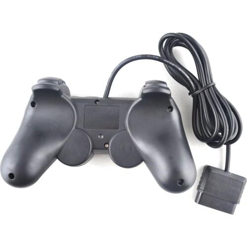 Xunbeifang 8pcs Wired Game Vibration controller Gamepad for Sony for PS2 Controller Joystick for PlayStation 2