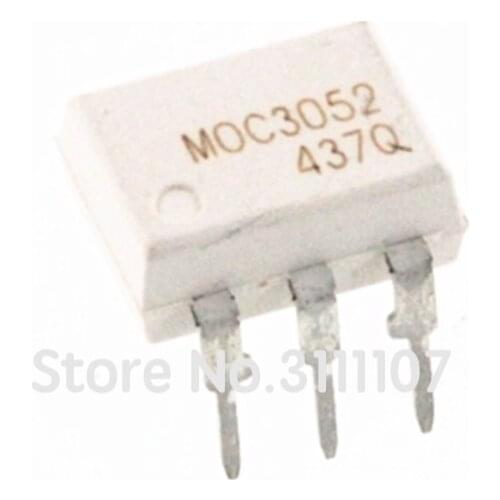 10PCS/LOT MOC3052 3052 DIP6 DIP DIP-6 Photoelectric Coupler Optocoupler 100%New