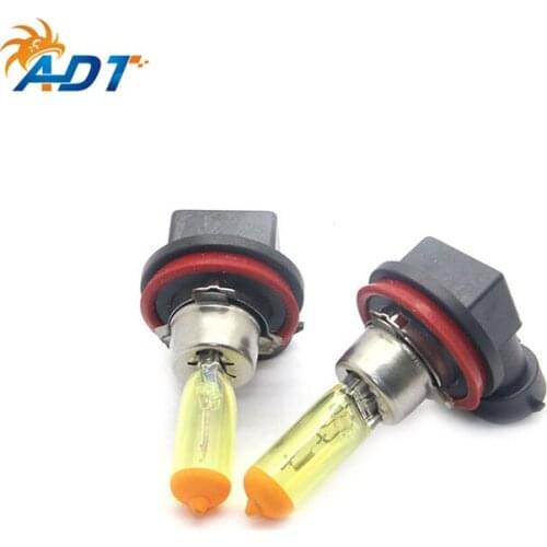 12V 35W 3500K Car headlight bulbs H8 Plasma Halogen Headlights Golden white car bulbs crystal white blue white 12V 35W Headlamps