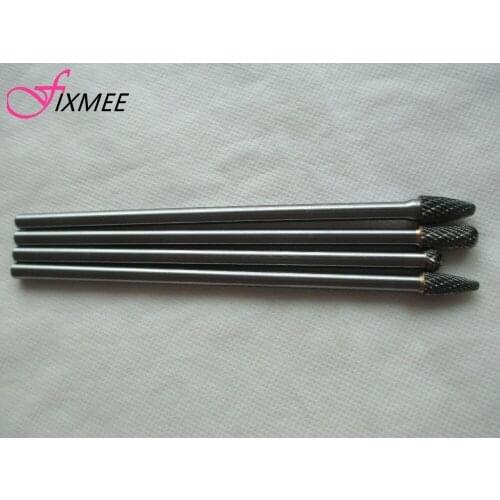 Fixmee Best Price Rotary Burr 1/4 inch Shank 6 inch Long Reach Double Cut Carbide long service life