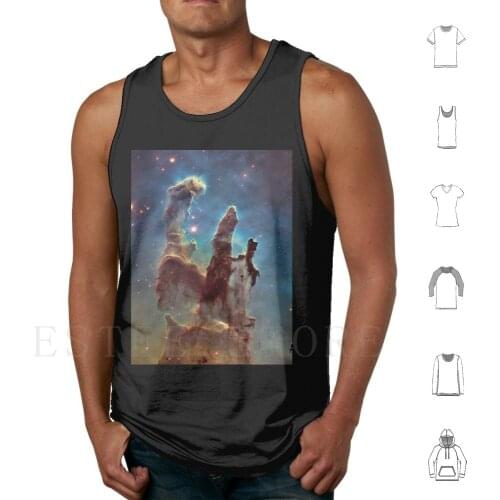Pillars Of Creation Tank Tops Vest Bleusky Pillars Of Creation Universe Stars Galaxy Planets Space Eagle Nebula 16 M16