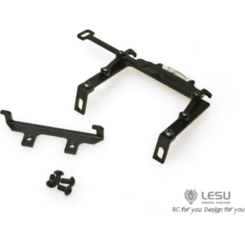 LESU Metal Front Buckle Set for 1/14 DIY TAMIYA Scania MAN RC Dumper Truck Model TH02093-SMT5