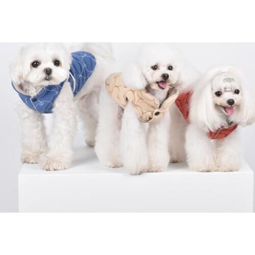 Lovely Pet Clothing New Autumn And Winter Dog Plush Vest Clothes Warm Soft Coat for Pyppy Cat Clothing Teddy Chihuahua Costume