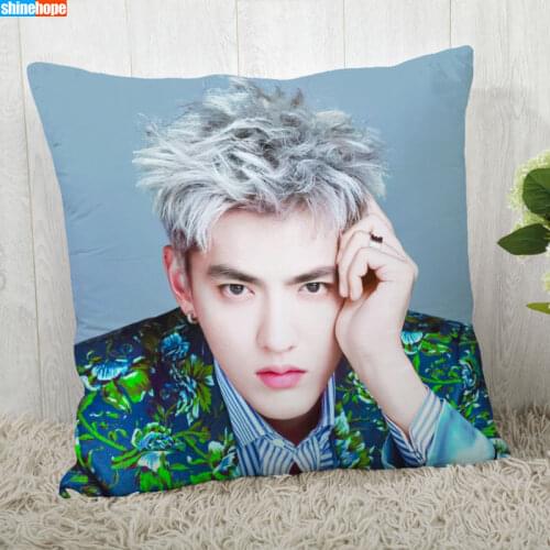 Kris Wu Pillow Cover Customize Pillowcase Modern Home Decorative Pillow Case For Living Room 45X45cm,40X40cm A2020.7.2