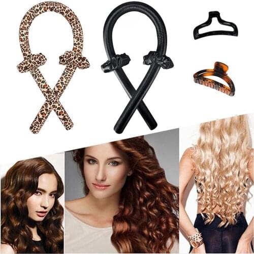 2021 New Fashion Heatless Curling Rod Headband Lazy Tools Make And Curler Soft Set Hot Hairstyle Sale Hair Shiny N0G8