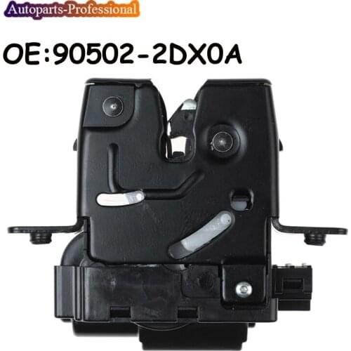 New For Nissan Qashqai MK1 2 Micra K12 Tailgate Boot Lock Latch Actuator 90502-2DX0A 905022DX0A Car accessories