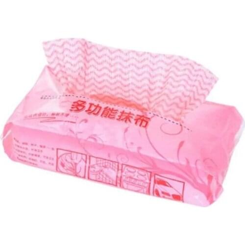 Extractable Disposable Cleaning Towels Cleaning Wipe Dish Cloths Towels, Handy Cleaning Wipes Quick-Dry 80 Sheets/Pack