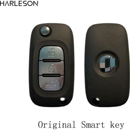Original 3 Buttons Remote Car Key Fob for OEM Mercedes Benz Smart Fortwo 453 Forfour 2015 2016 2017 Folding Key