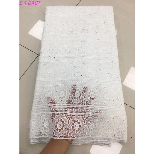 Latest white tulle laces sequins fashion design cord lace fabrics soft materials white laces fabrics dress DIY laces