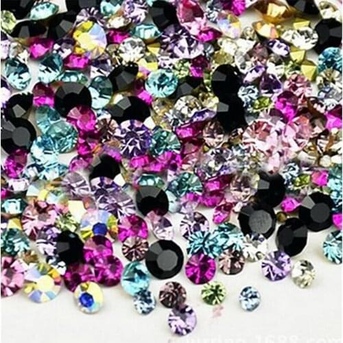 2500pcs/lot The Strass 3mm Rhinestones HotFix Flatback Strass Crystal For Dress Rhinestone Trim Stone Shoes Decor Acessories
