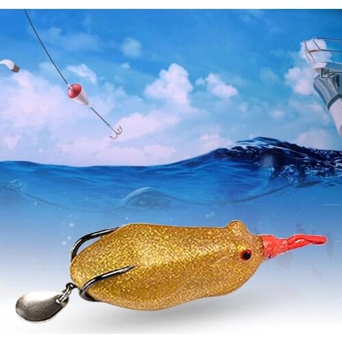 13.5g Simulated Frog Baits Multifunctional Colorful Freshwater Saltwater Artificial Mini Soft Frogs Fishing Lures Fishing Bait