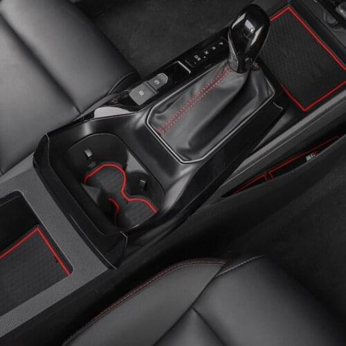 15pcs for MG5 2021 Door slot pad Water cup mat Storage box pad non-slip decorate