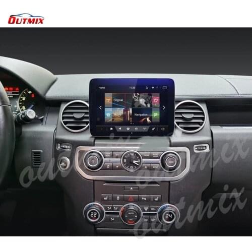 4GB+64GB Android 9 Tesla Car Multimedia GPS Navigation For Land Rover Range Sport Discovery 4 L320 2 Radio Stereo Audio Player