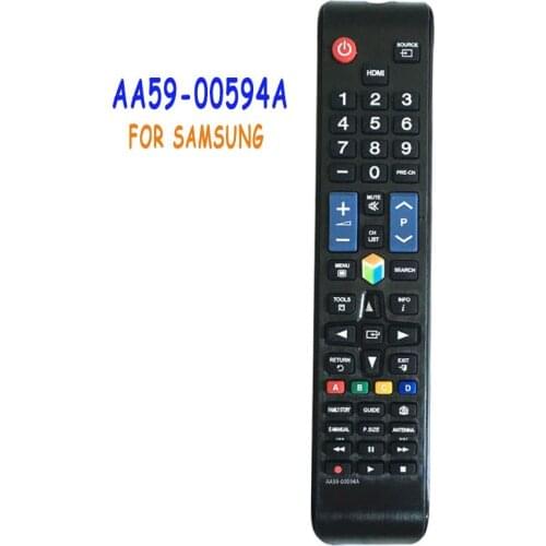 4 Pcs/Lot) Wholesale New Universal Replacement Remote Control AA59-00594A For SAMSUNG 3D SMART TV AA59-00594A Remote Controller