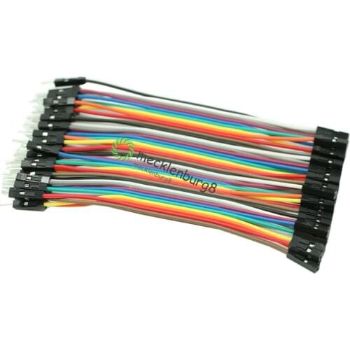 40PCS Dupont 10CM Male To Female Jumper Wire Ribbon Cable for Arduino