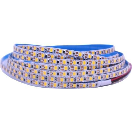 5MM PCB Width 5V 12V 24V 5M IP20 Not waterproof 2835SMD 120Led/m Led Strip,White/Warm White Adjustable Led Light DC12V