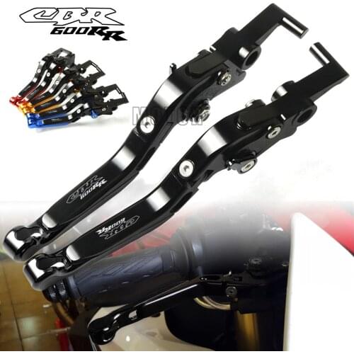 Motorcycle CNC Aluminum Adjustable Folding Extendable Brake Clutch Levers For Honda CBR600RR 03-06 07-18 CBR600 CBR 600RR 600 RR