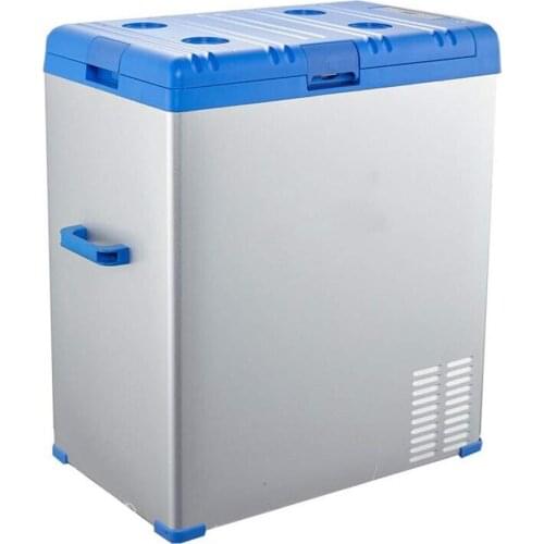 Car Refrigerator Portable Compressor Fridge Freezer Car and Home are Available 12v/24v/220V (Size : 75L)