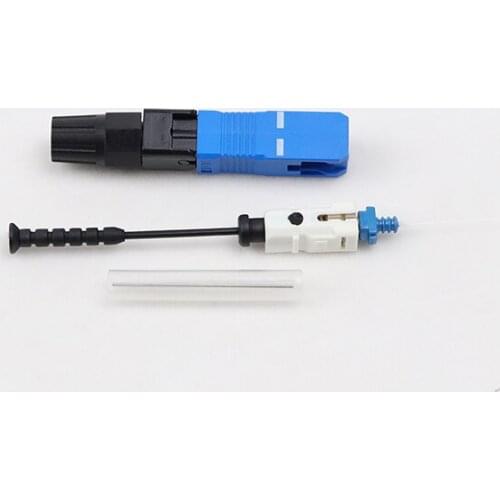 FTTH Telecom,SC UPC Single Mode hot melt type Fast Connector,is SC Connector and UPC