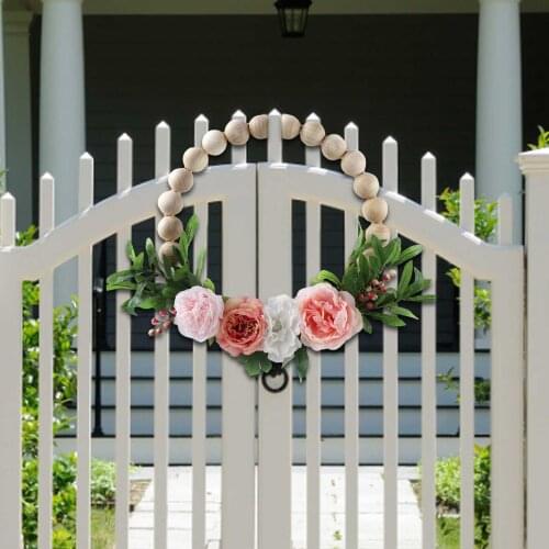 60cm Simulation Silk Cloth Garland Wedding Party Romantic Deco Garland Shopping Mall Home Artificial Flowers Art Crafts Ornament