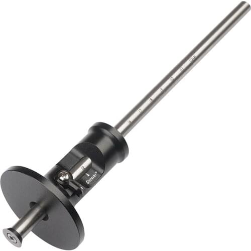 0-120mm European Style Scriber Simplified Planner Liner Blade Wood Wheel Marking Gauge with Scale Drawing Woodworking Tools