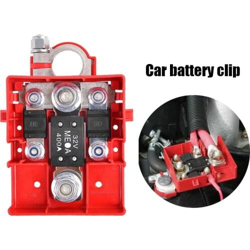 Car Battery Distribution Terminal Quick Release Pile Head Connector Auto Accessories 32V 400A Motorcycle Auto Repair Tool Kit