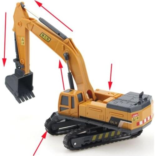 Crane Toy Construction Vehicle 1:50 Diecast Engineering Toys Truck Tractor High M89C