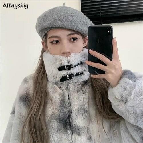 Jackets Women Winter Ladies Thickening All-match Loose Comfortable Fashion New Print Korean Style Mujer Trendy Warm High Street