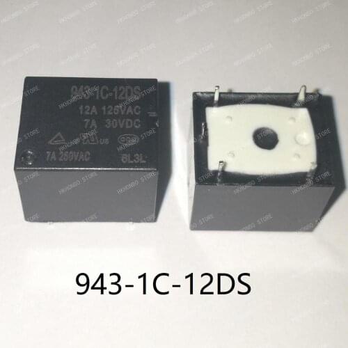 New Power Relay 943-1C-24DS 943-1C-12DS 943-1C-5DS