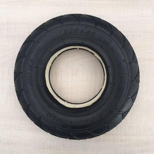 Solid Tire 200X50 Fits Gas Scooter Electric Scooter Vehicle 200 X 50